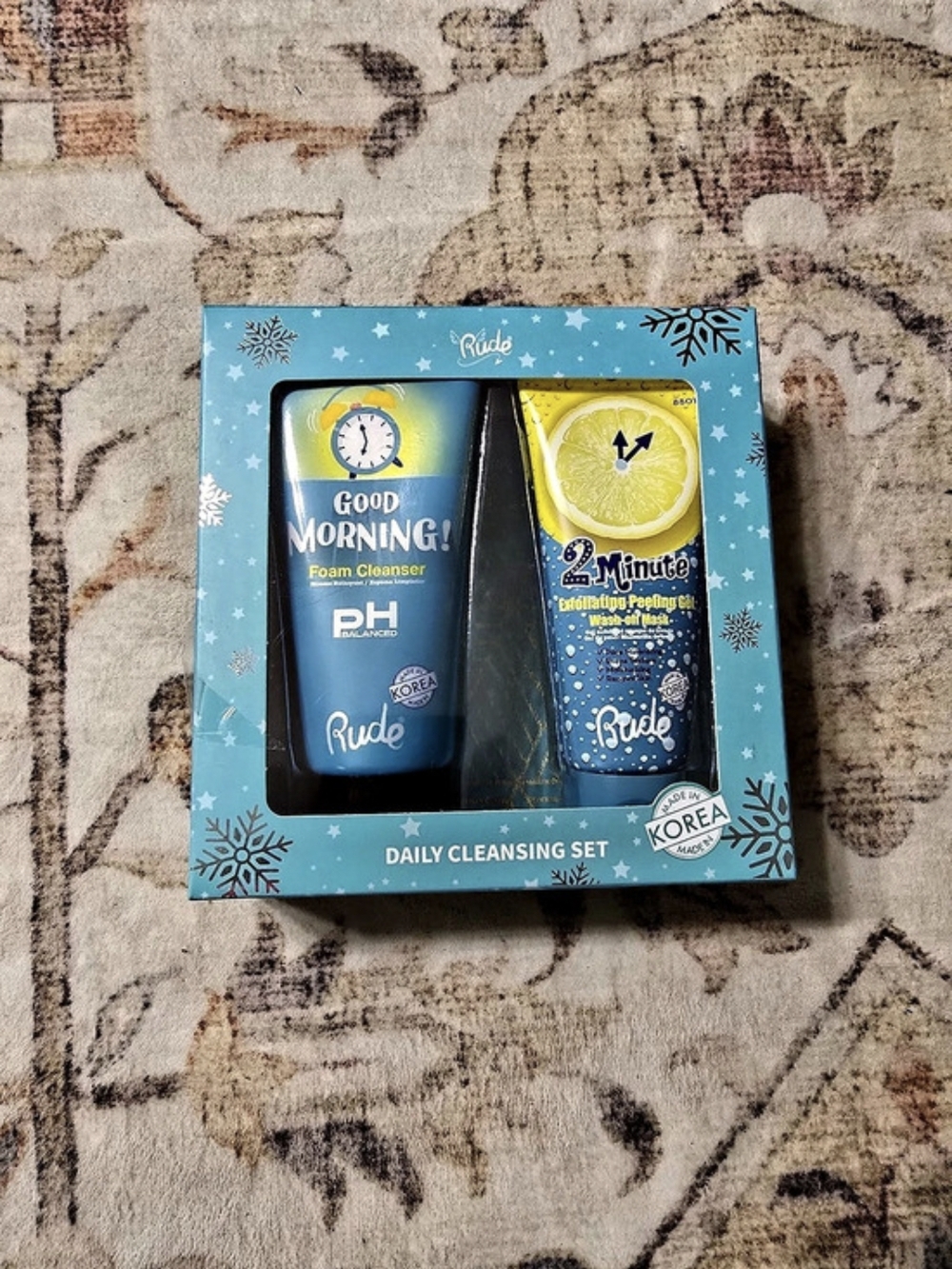 Rude Daily Cleansing Set NWT